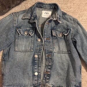 Zara Kids Classic Blue Jean Jacket